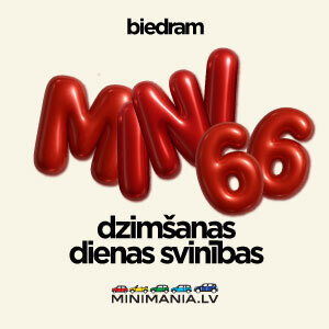 Mini 66. dzimšanas dienas svinības. Biļete biedram