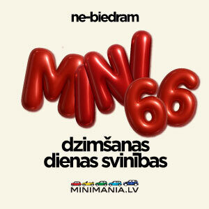Mini 66. dzimšanas dienas svinības. Biļete ne-biedram