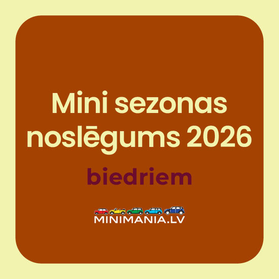 Mini 2026. gada sezonas noslēgums. Biļete BIEDRAM